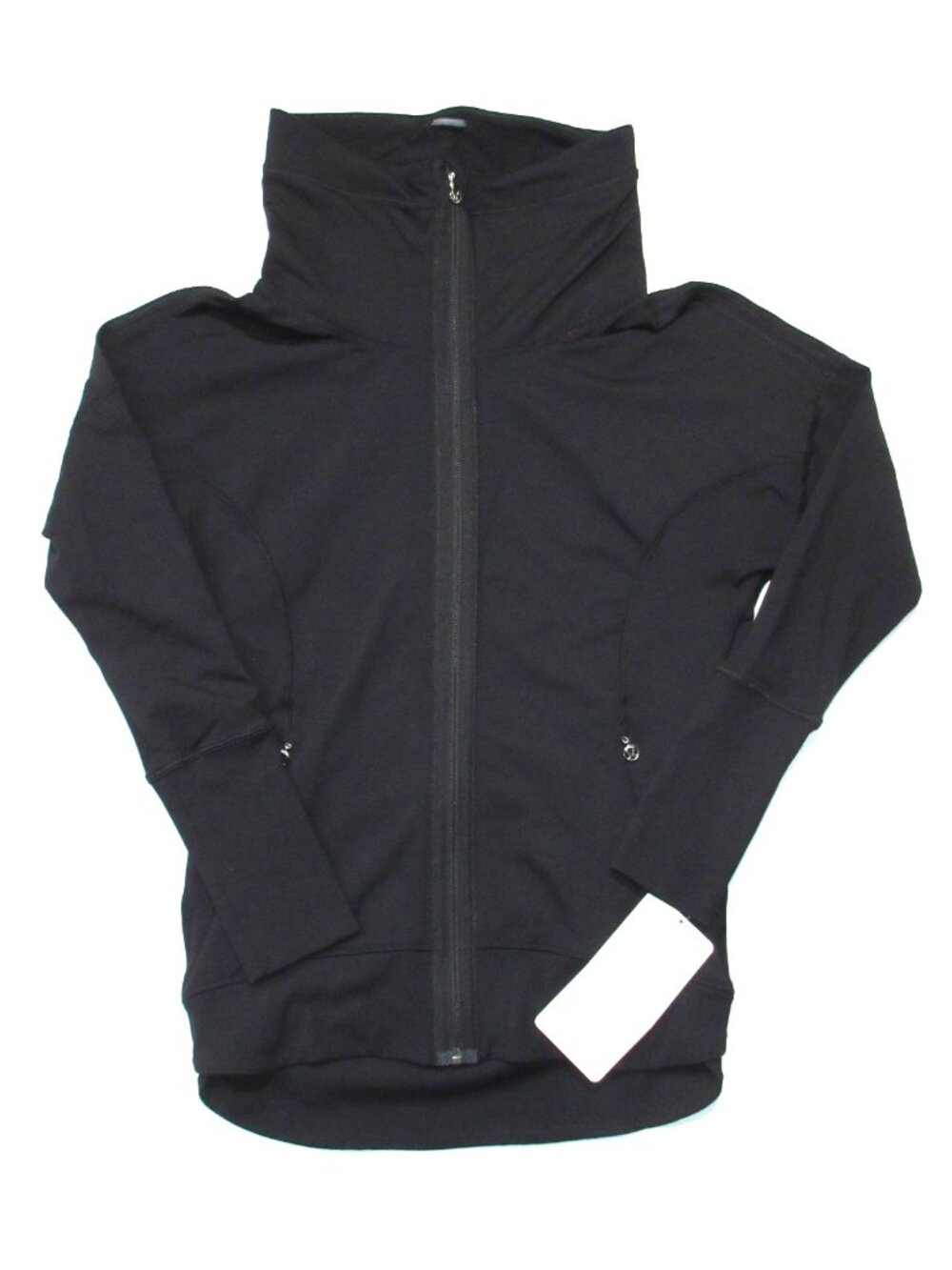 NWT Lululemon Pump It Up Jacket in Black Power Luxtreme Full Zip 4
